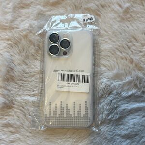 Ultra-thin Matte Case for iPhone 13 Pro - Silver